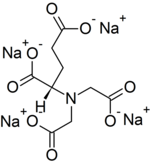 Tetrasodium N,N-biscarboxylatomethyl-L-glutamate