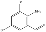 2-Amino-3,5 dibromo benzaldehyde 