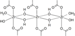 Zirconium acetate (ZA)